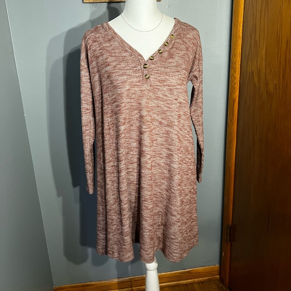 American Eagle Pink Sweater Dress